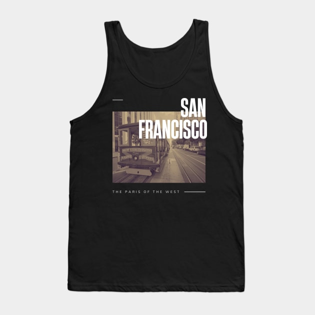 San Francisco city Tank Top by Innboy